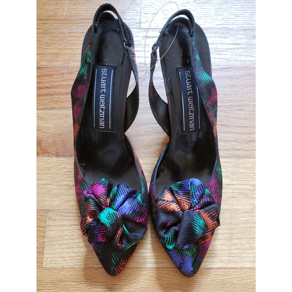 Colorful Stuart Weitzman Sling Back